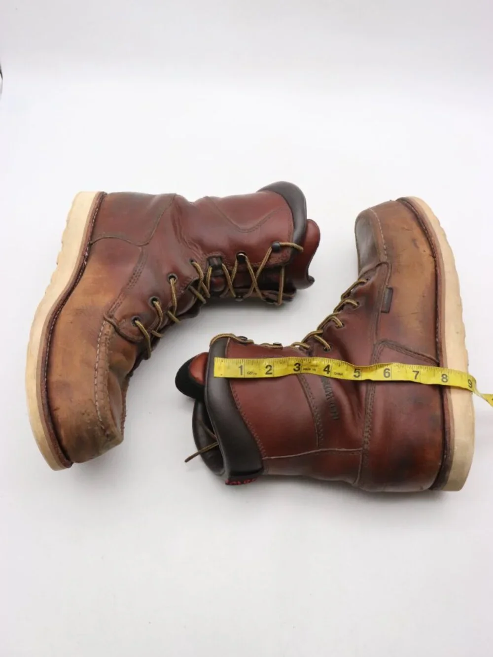 Red Wing 2418 Traction Tred 8” Boots Mens 11 D Waterproof Moc Safety Toe Wedge